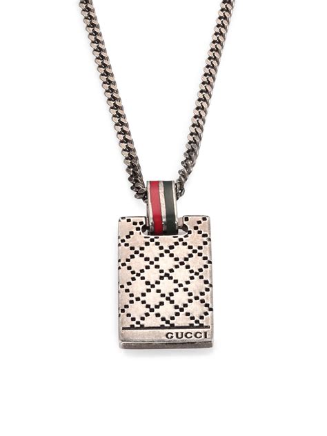 gucci men's magnetismo pendant necklace|Gucci Men’s Designer Necklaces Pendants .